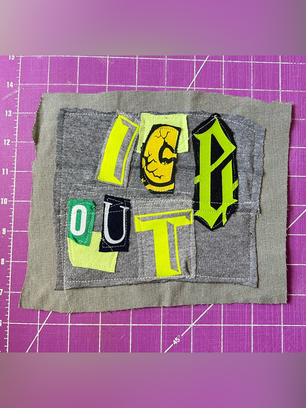 Ransom Note Patch - Ice Out - Picture 5 of 12